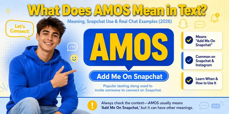 Amos Meaning On Instagram comparison showing AMOS slang versus Amos as a personal name