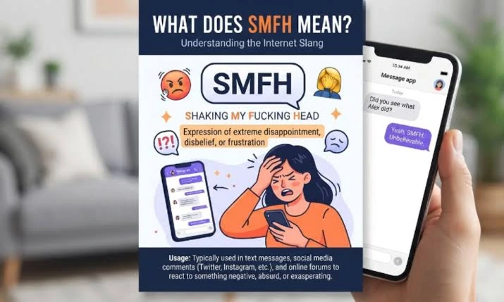 SMFH meaning in text across Instagram, TikTok, Snapchat and group chats