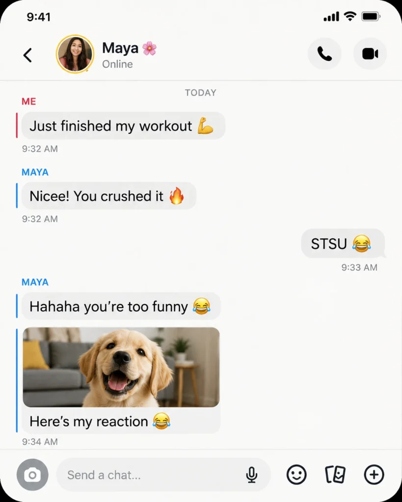 STSU meaning on Snapchat in casual text messages