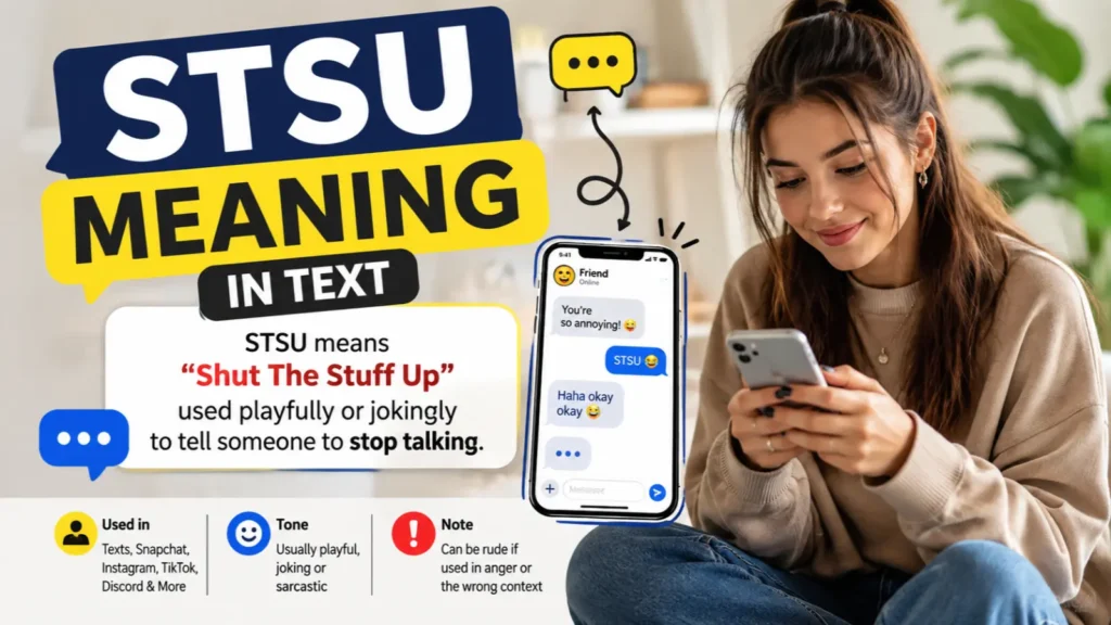 STSU meaning on Instagram in playful and serious conversations