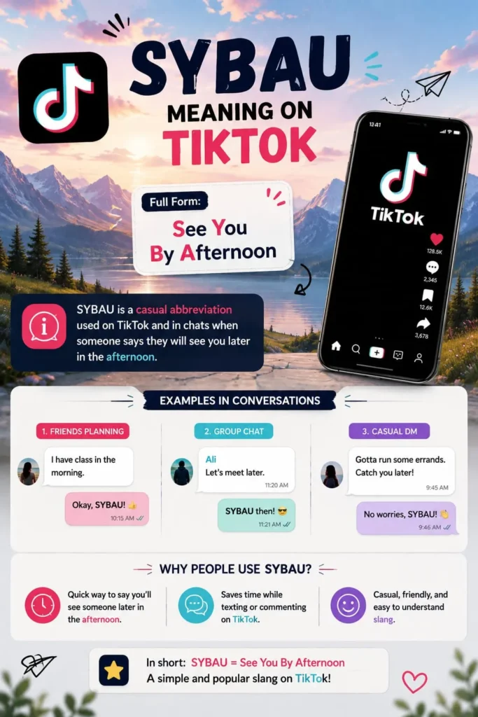 SYBAU Meaning on TikTok explained with its full form