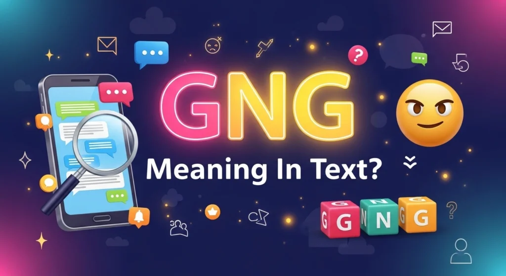 What does GNG mean in texting and common GNG examples