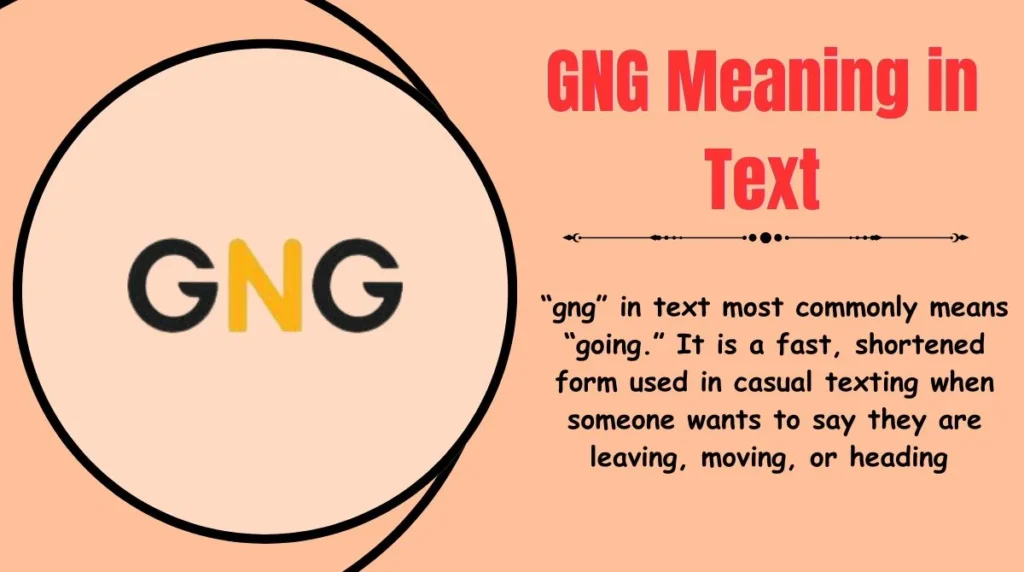 GNG meaning gang in texting and social media