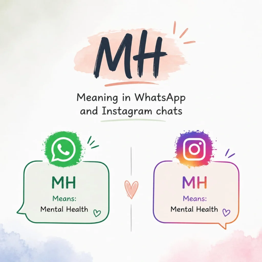 What Does Mh Mean In Text in WhatsApp and Instagram chats