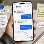 WP mean in text shown in a smartphone conversation where one person replies “WP” after an achievement