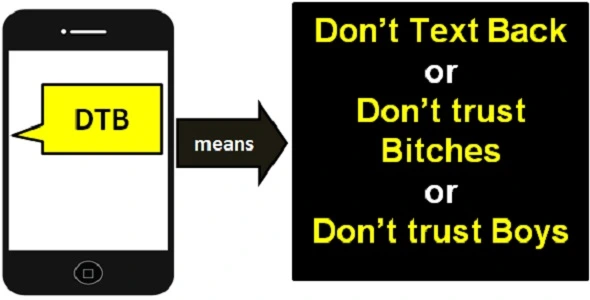 DTB Mean In Text explained through context, tone, platform, and surrounding words
