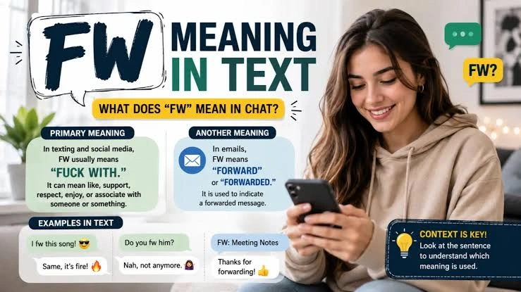 Positive and negative FW meaning in text examples