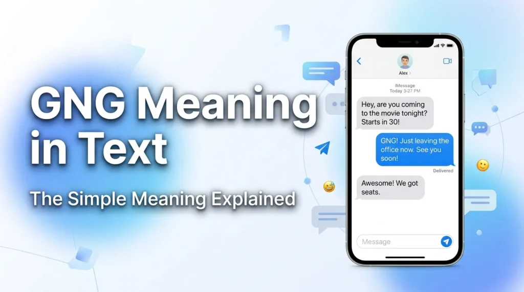 When to use GNG meaning in text in casual and formal communication
