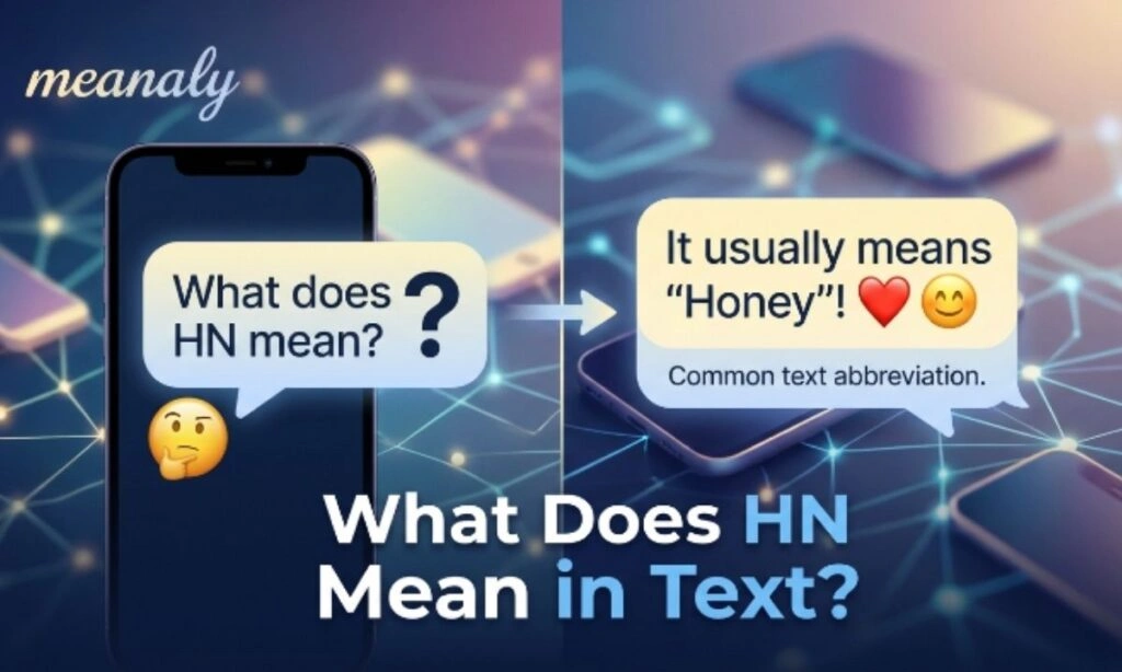 HN Meaning in Text across WhatsApp, Instagram, Snapchat and social media