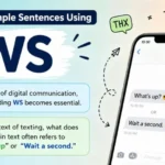 Ws mean in text showing the three most common meanings of WS