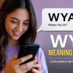WYA Meaning In Text shown in a casual texting conversation