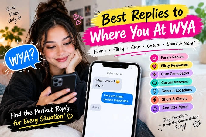 How to reply to WYA Meaning In Text with casual and flirty responses